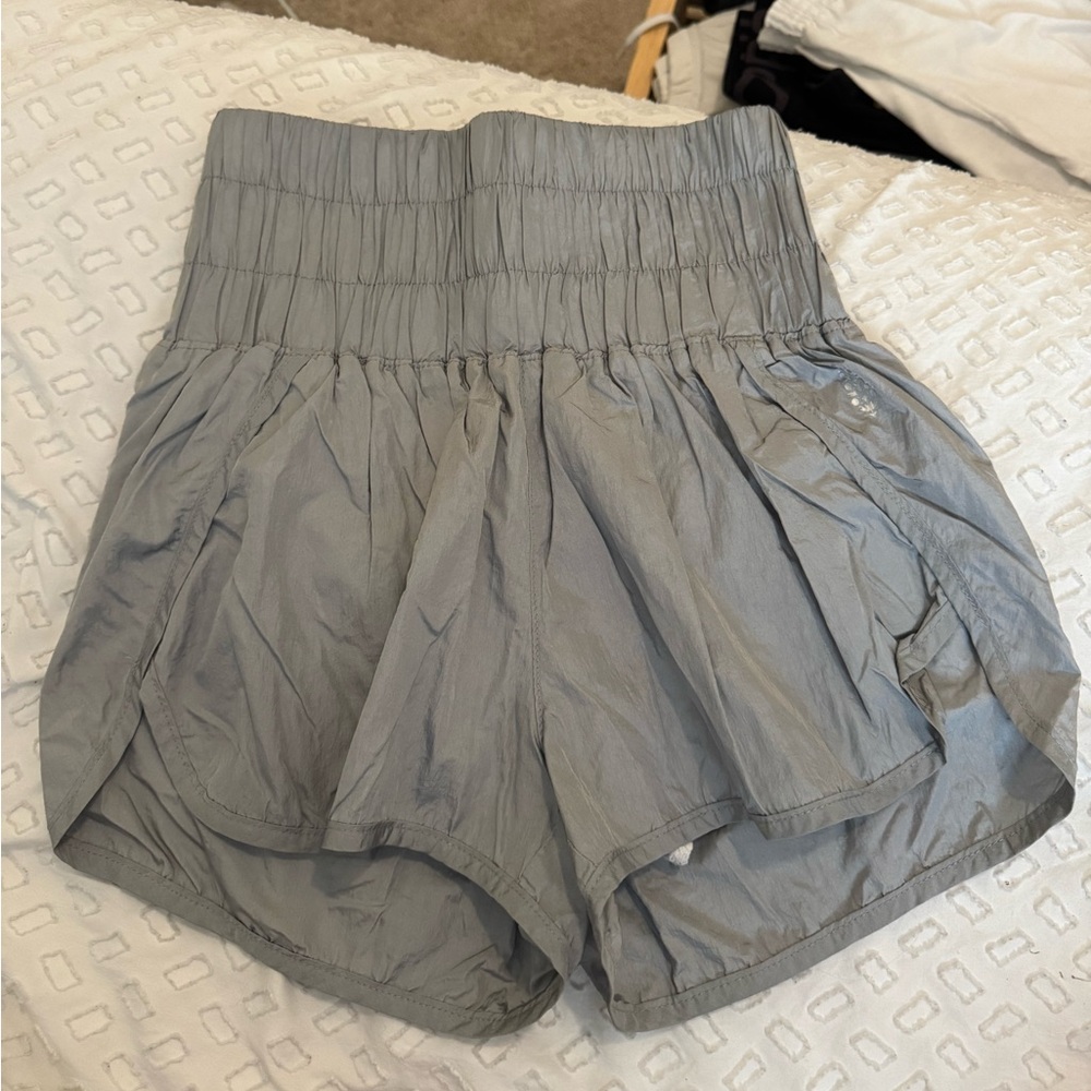 Stylish Women's Free People Athletic Shorts in Gray